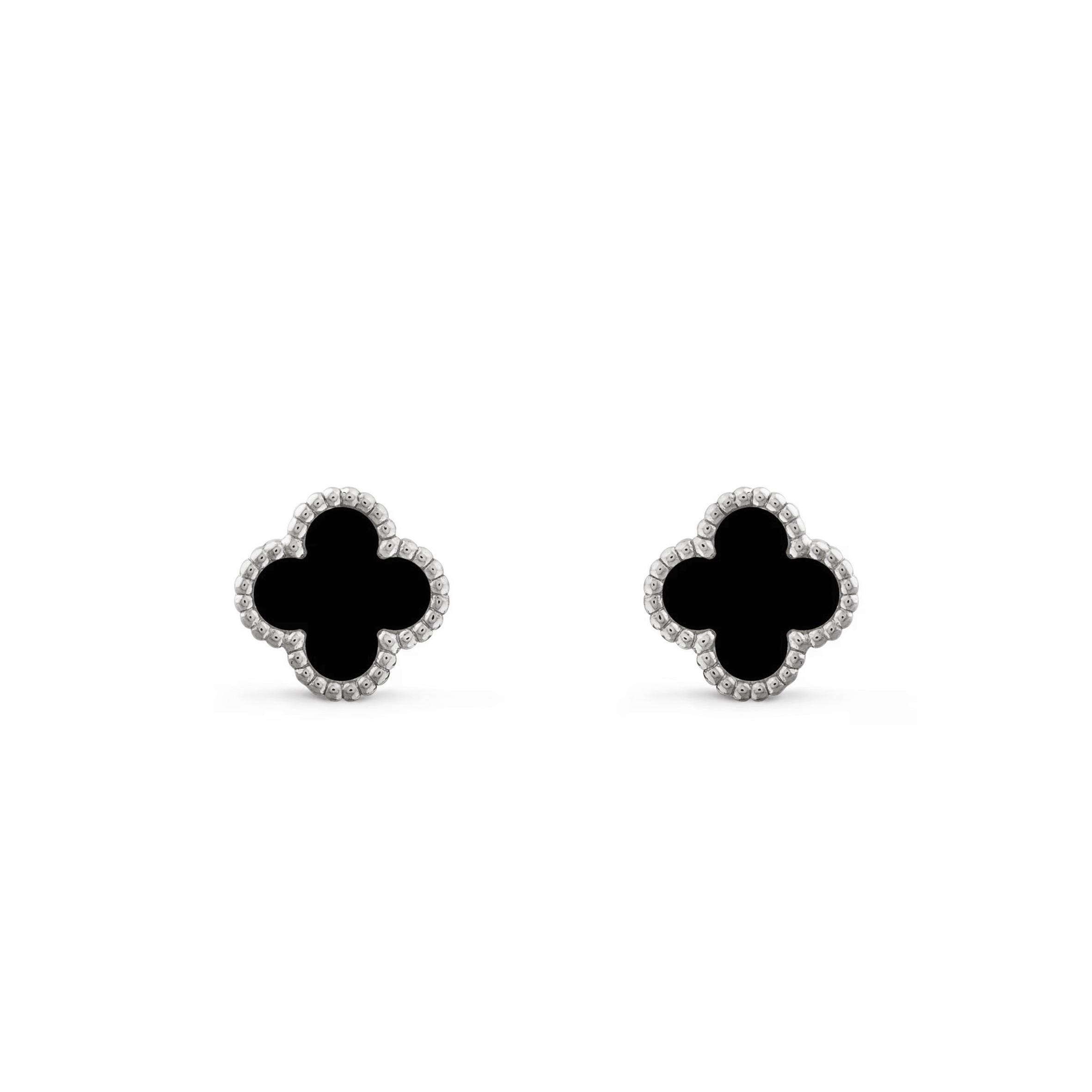 V*n Cl**f arpels sweet alhambra earrings white gold